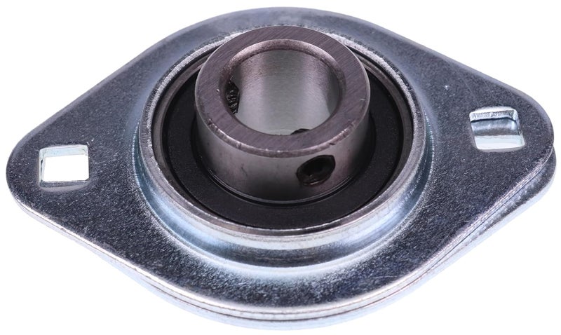LSSOCH 5/8" Pressed Steel Two Bolt Flange Bearing SBSFL202-10 SBPFL202-10 - Image 1